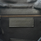 Balenciaga 2012 Black Classic Envelope Clutch