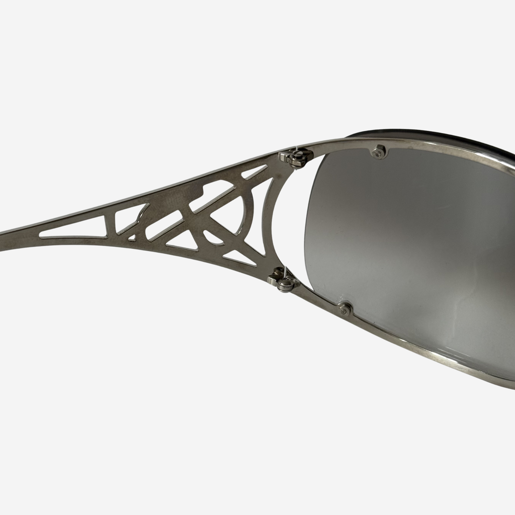 Rhinestone Shield Sunglasses