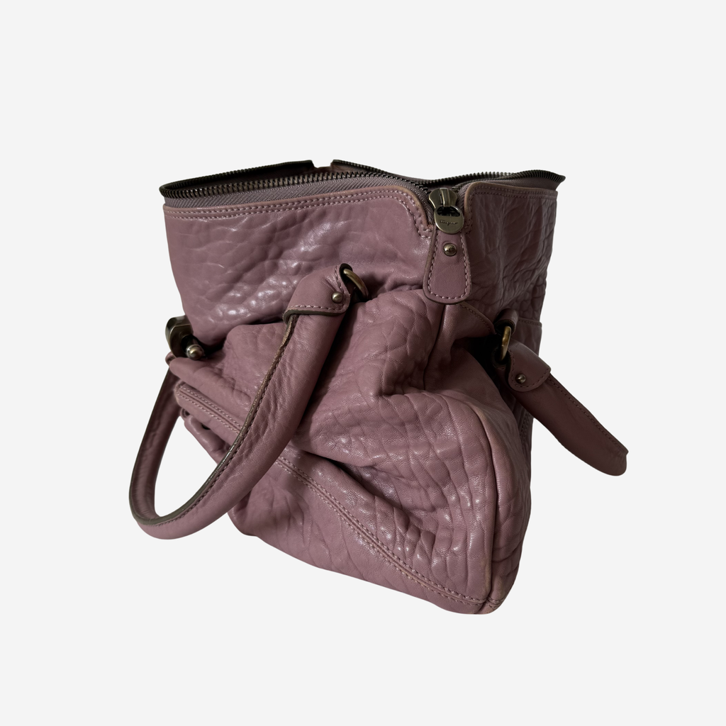Gancini Leather Bag
