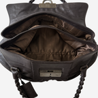 Ferragamo Braided Handle Shoulder Bag