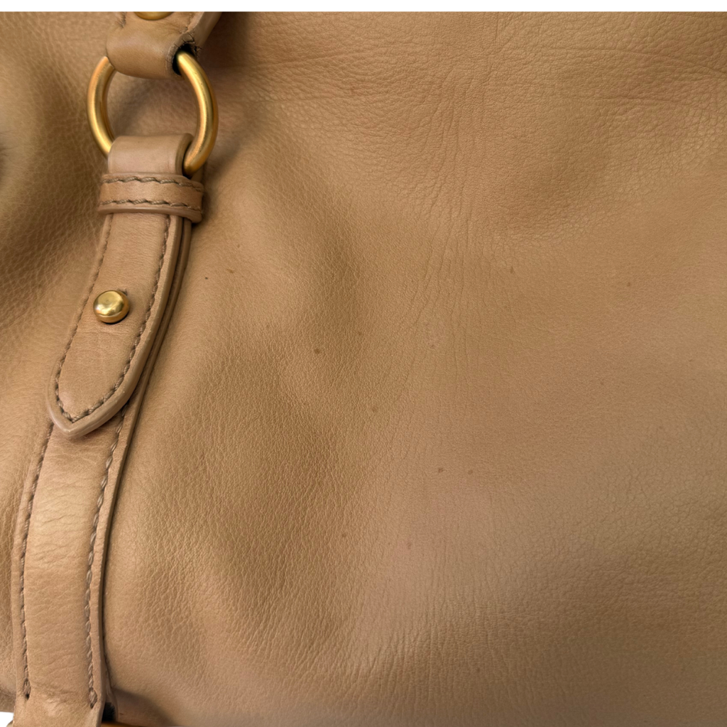 Miu Miu - Vitello Lux Bow Satchel