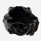 Prada Nappa Mordore Ruffle Hobo
