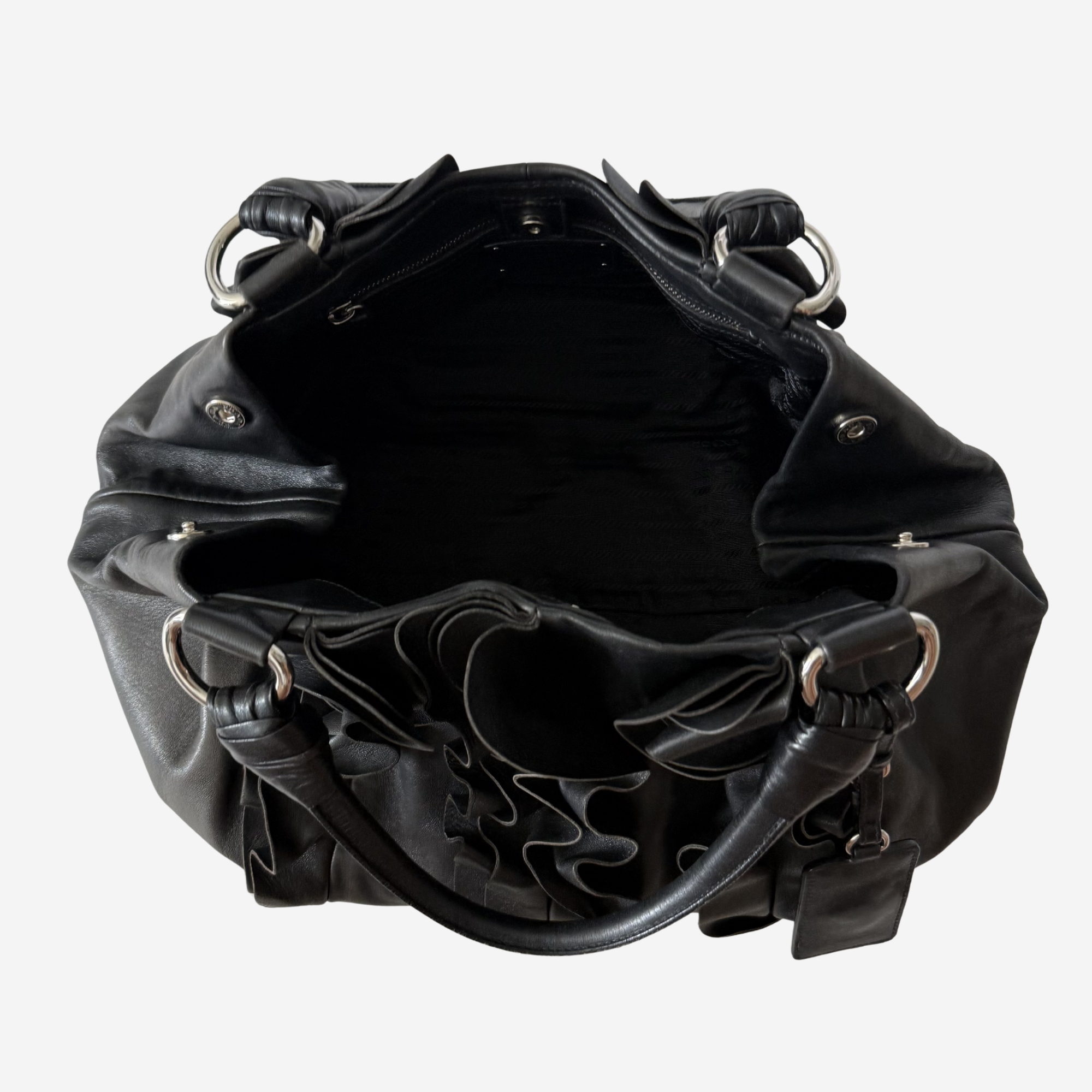 Nappa Mordore Ruffle Hobo