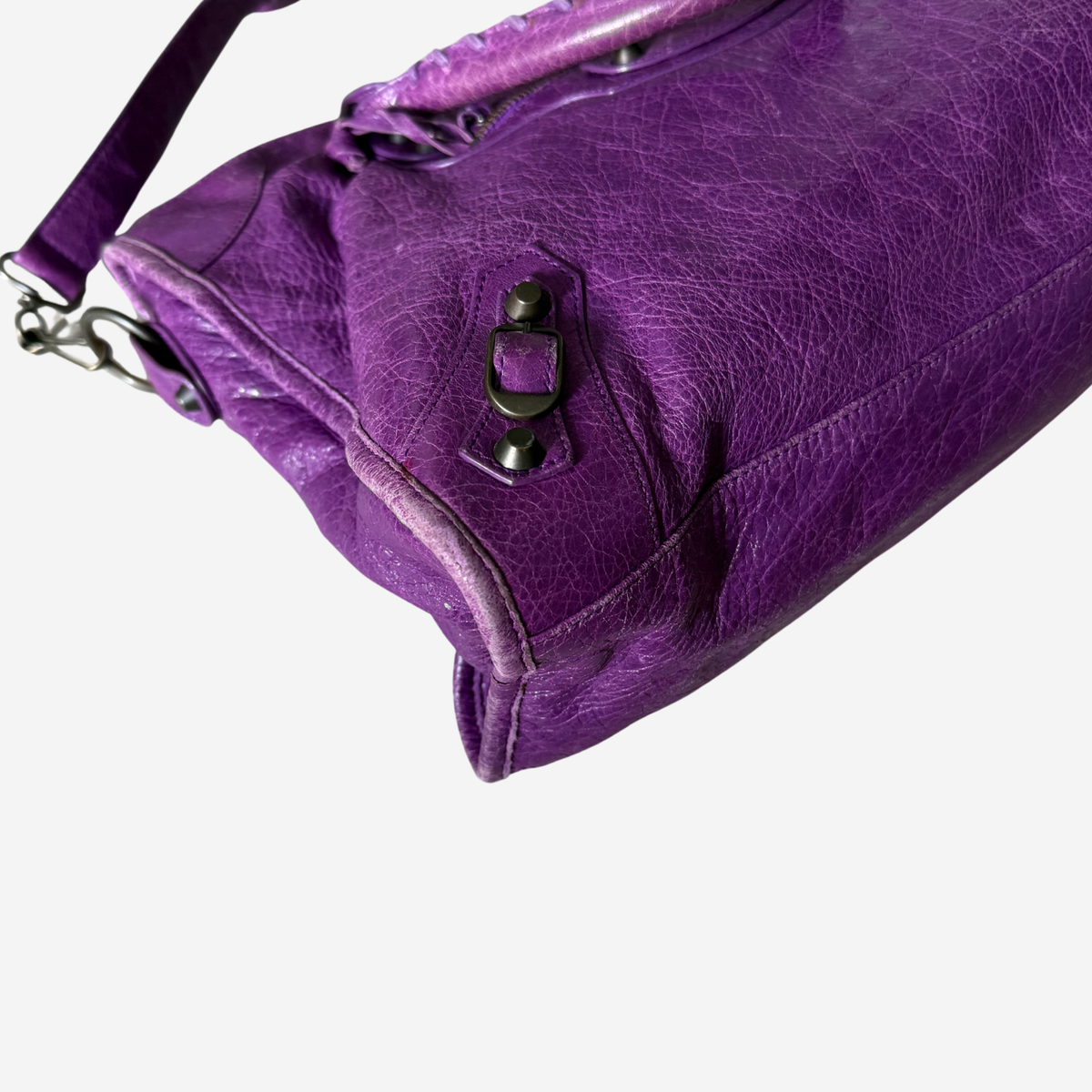 Balenciaga F/W 2013 Classic City Bag in Ultraviolet Purple