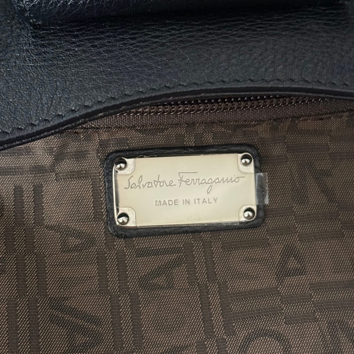 Ferragamo Large Gancini Marisa Shoulder Bag