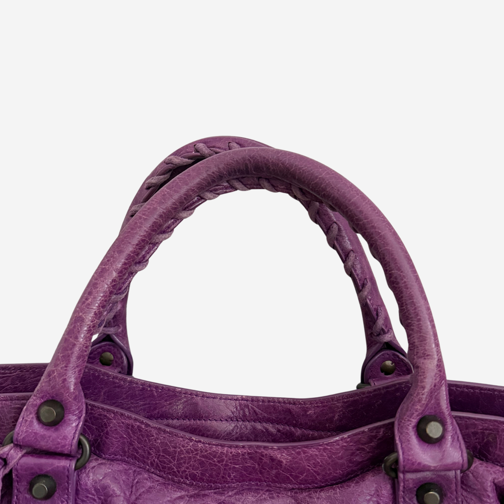 Balenciaga F/W 2013 Classic City Bag in Ultraviolet Purple