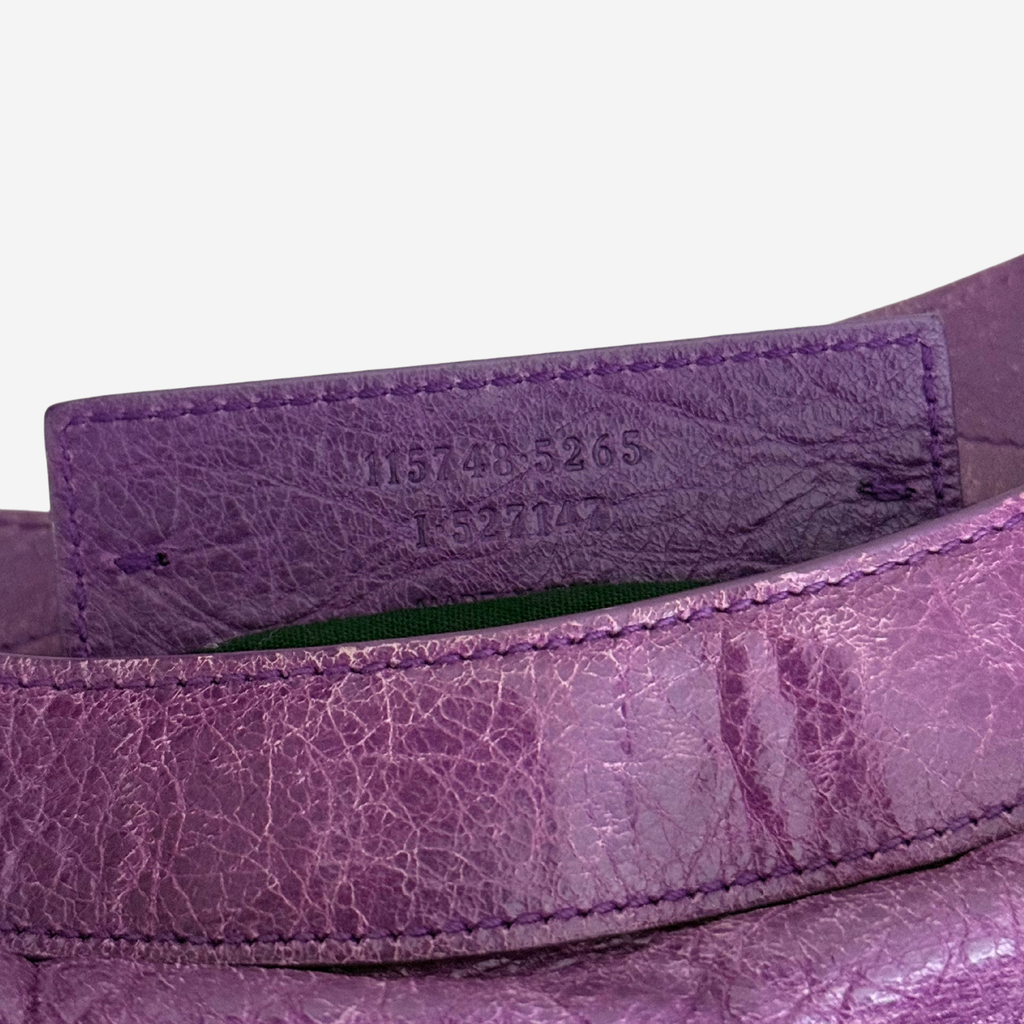 Balenciaga F/W 2013 Classic City Bag in Ultraviolet Purple