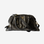 Prada Cervo Antik Metallic Bowler