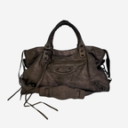 Balenciaga Metallic Classic City Bag