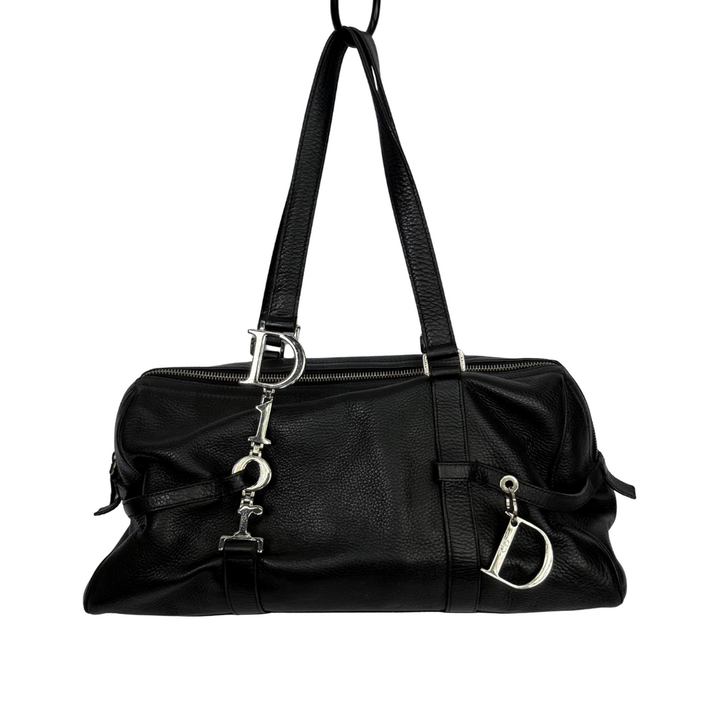 Dior - Logo Charms Boston Bag