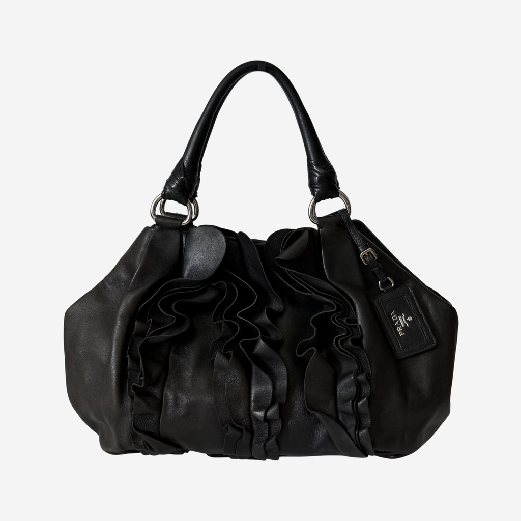 Nappa Mordore Ruffle Hobo