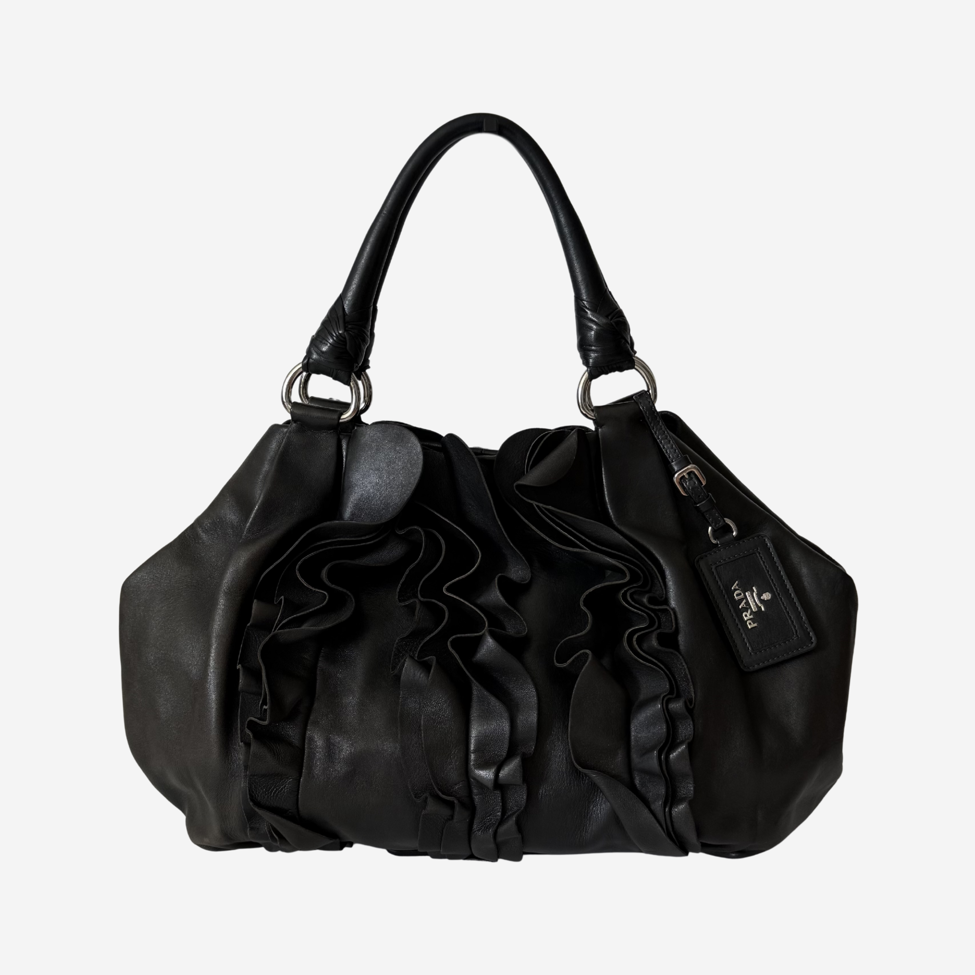 Nappa Mordore Ruffle Hobo