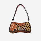 Diesel Printed Fur Play Clutch