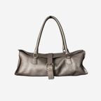 Fendi Selleria Metallic Leather Shoulder Bag