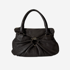 Ferragamo Gancini Leather Bag