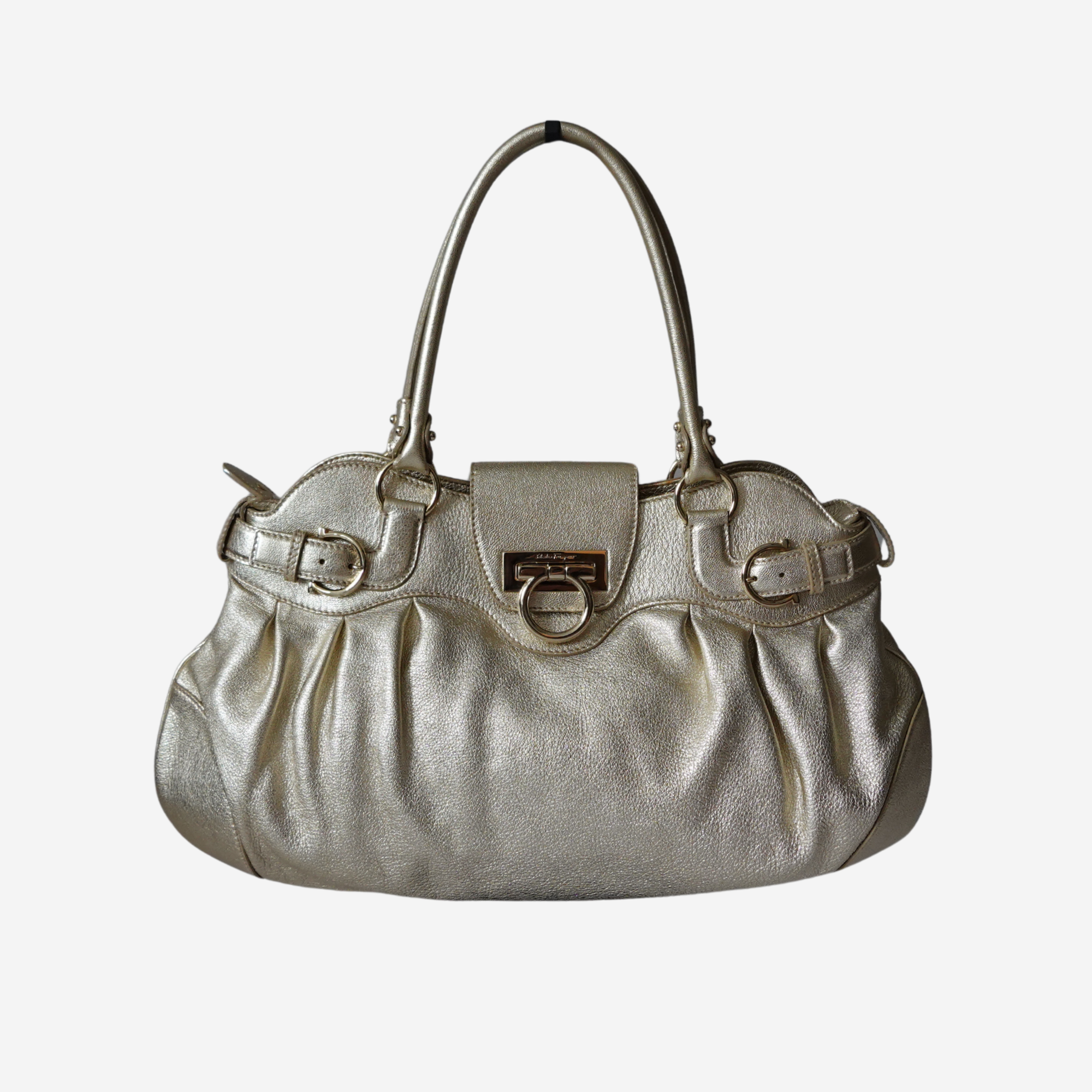Large Metallic Gancini Marisa Bag