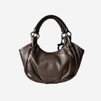 Ferragamo Metallic Top Handle Hobo
