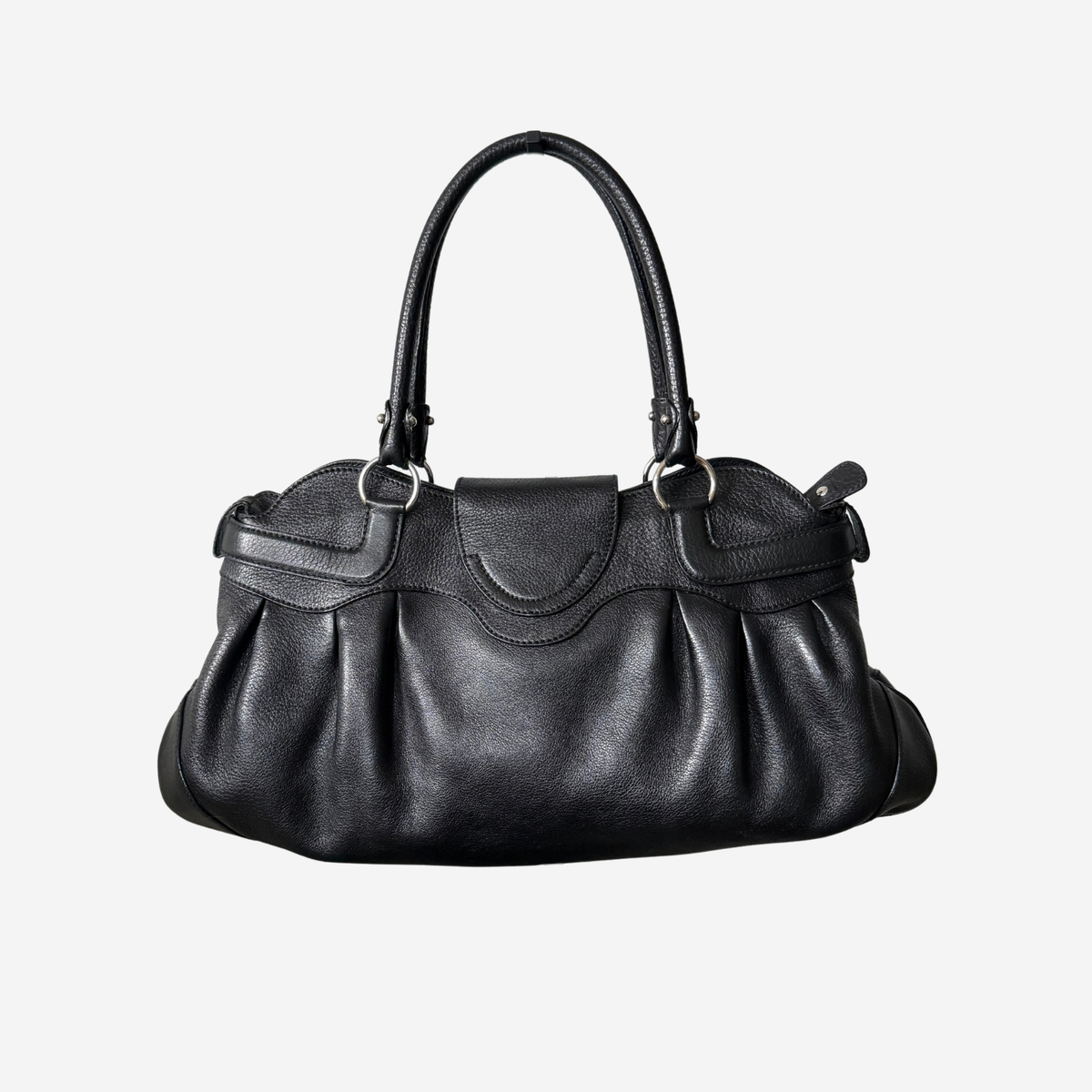 Ferragamo Large Gancini Marisa Shoulder Bag