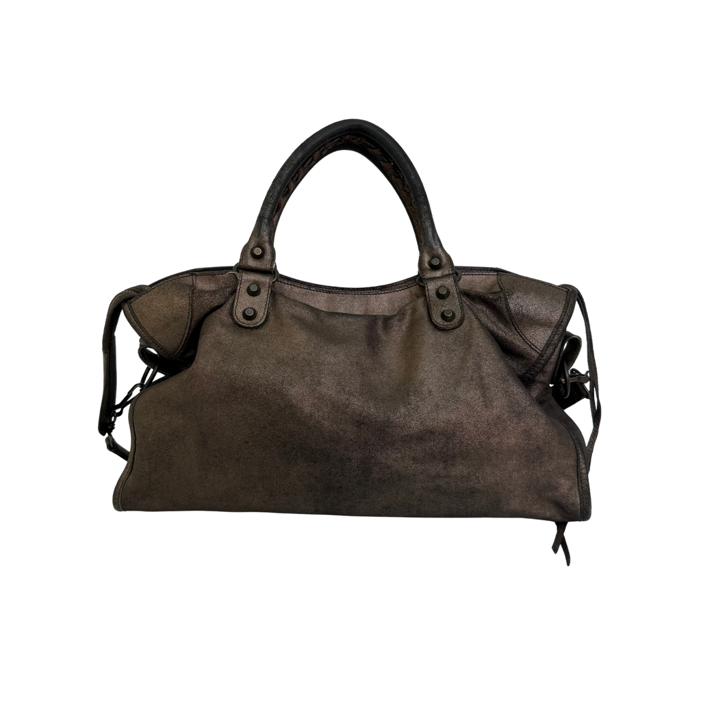 Balenciaga - Metallic Classic City Bag