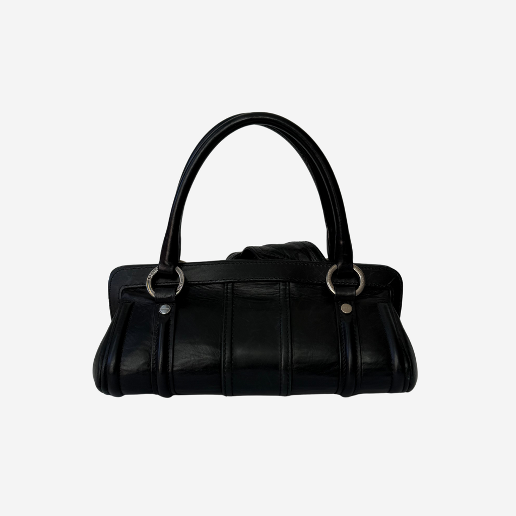 Leather Knot Handbag