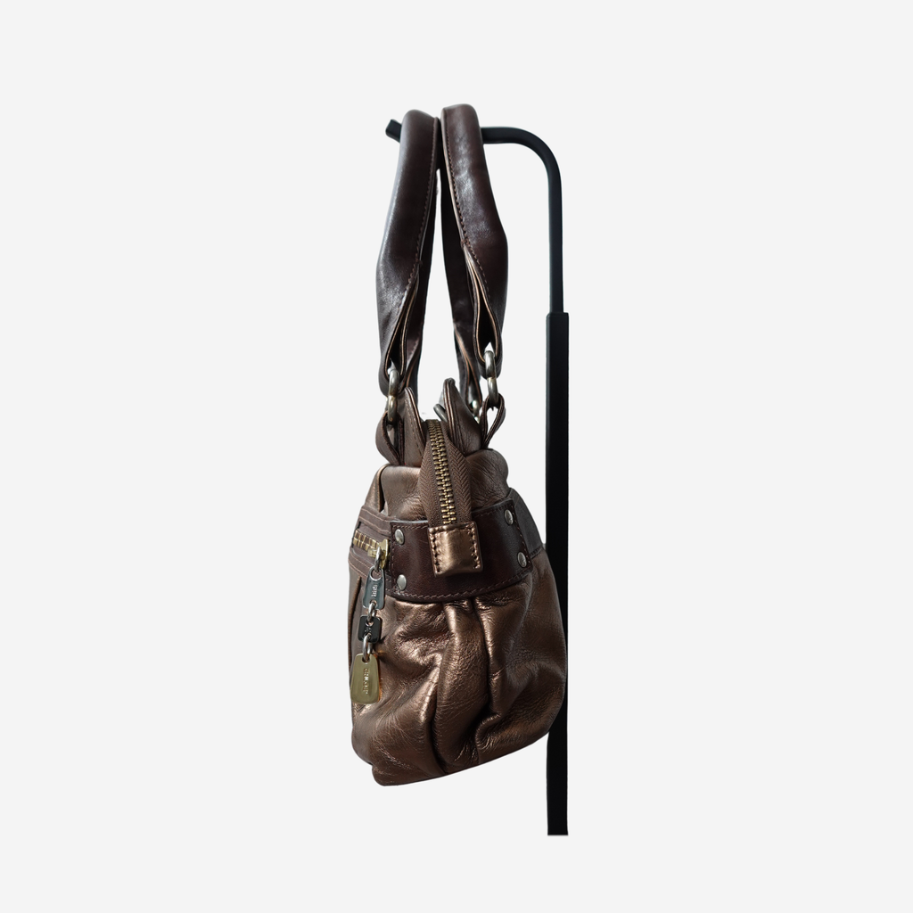 Two-way Metallic Daytripper Bag