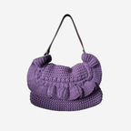 Fendi Wool Crocheted Chef Shoulder Bag