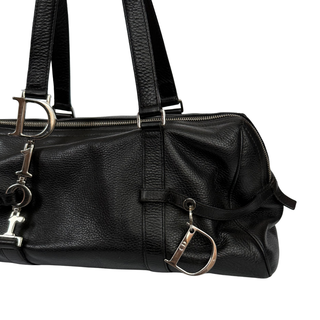 Dior - Logo Charms Boston Bag