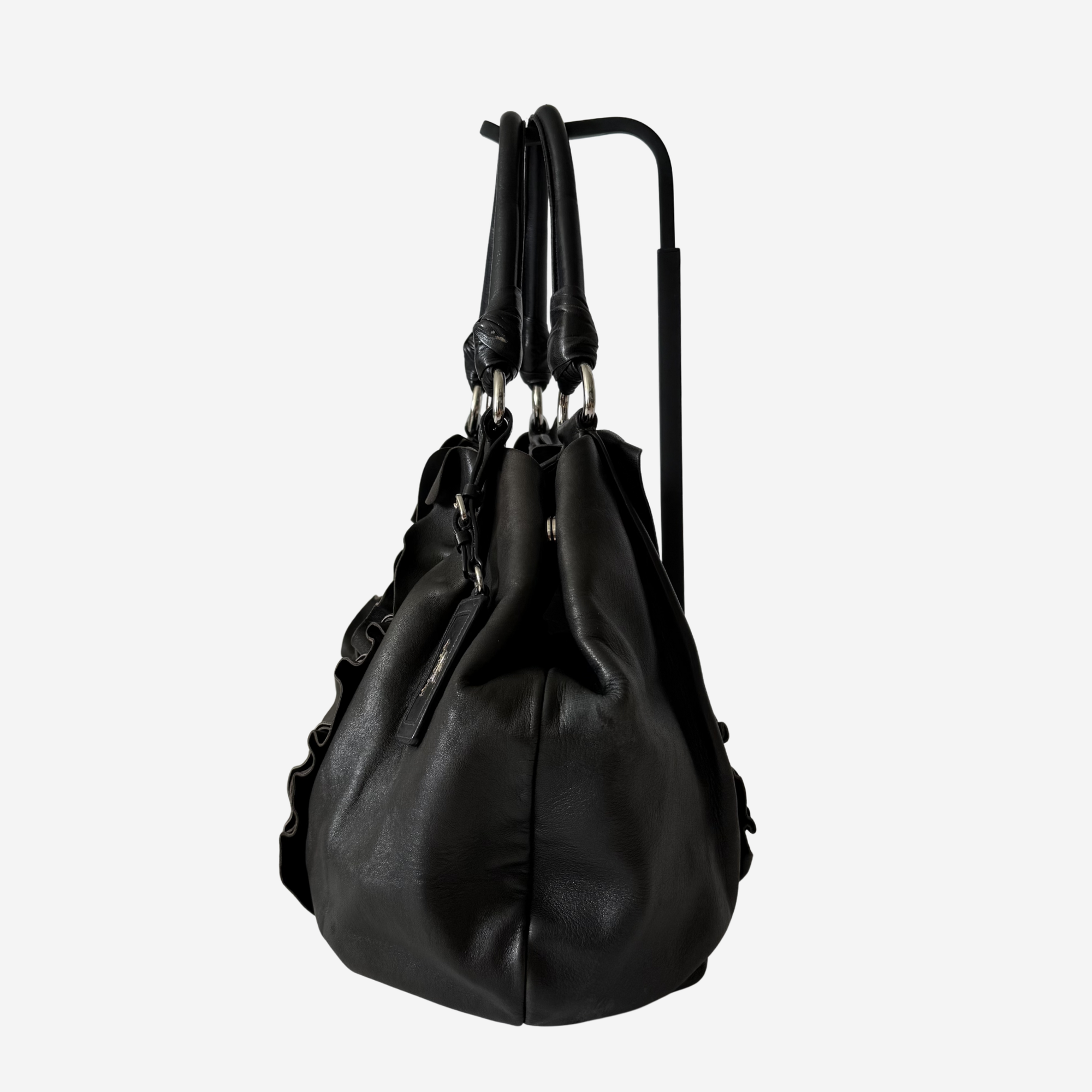 Nappa Mordore Ruffle Hobo