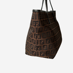 Fendi Zucchino Canvas Mini Tote
