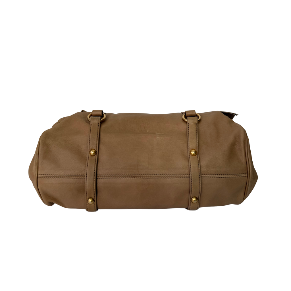 Miu Miu - Vitello Lux Bow Satchel