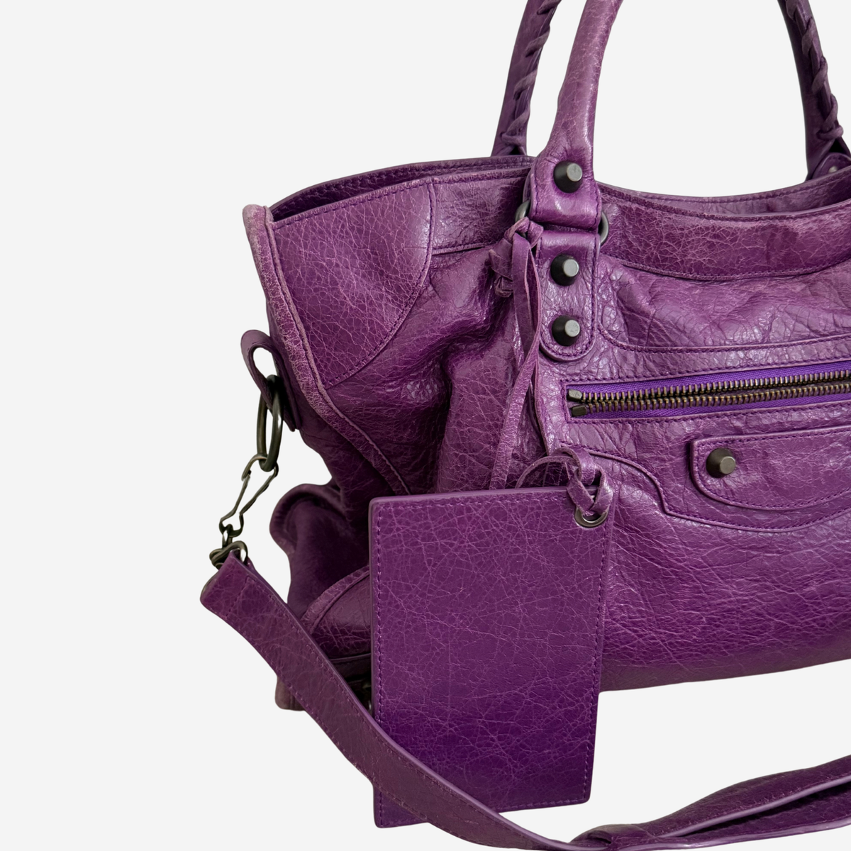 Balenciaga F/W 2013 Classic City Bag in Ultraviolet Purple