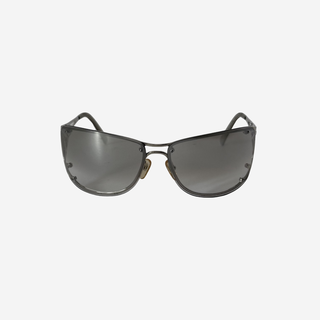 Rhinestone Shield Sunglasses