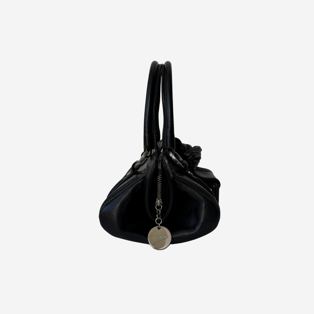 Leather Knot Handbag