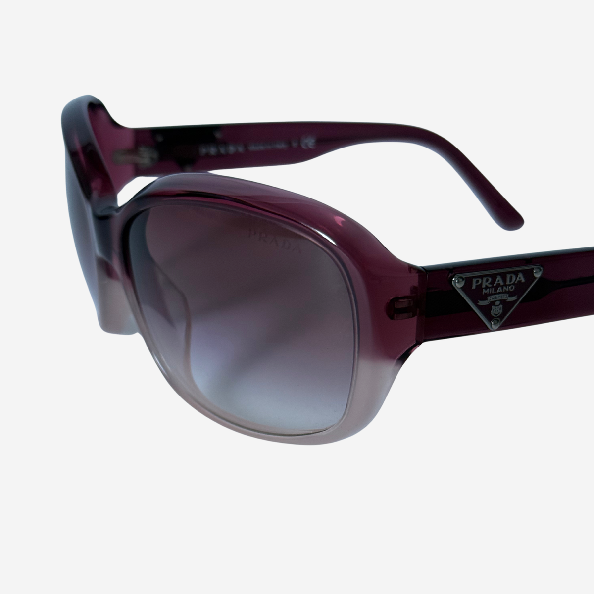 Prada SPR 10M-A Purple Gradient Sunglasses