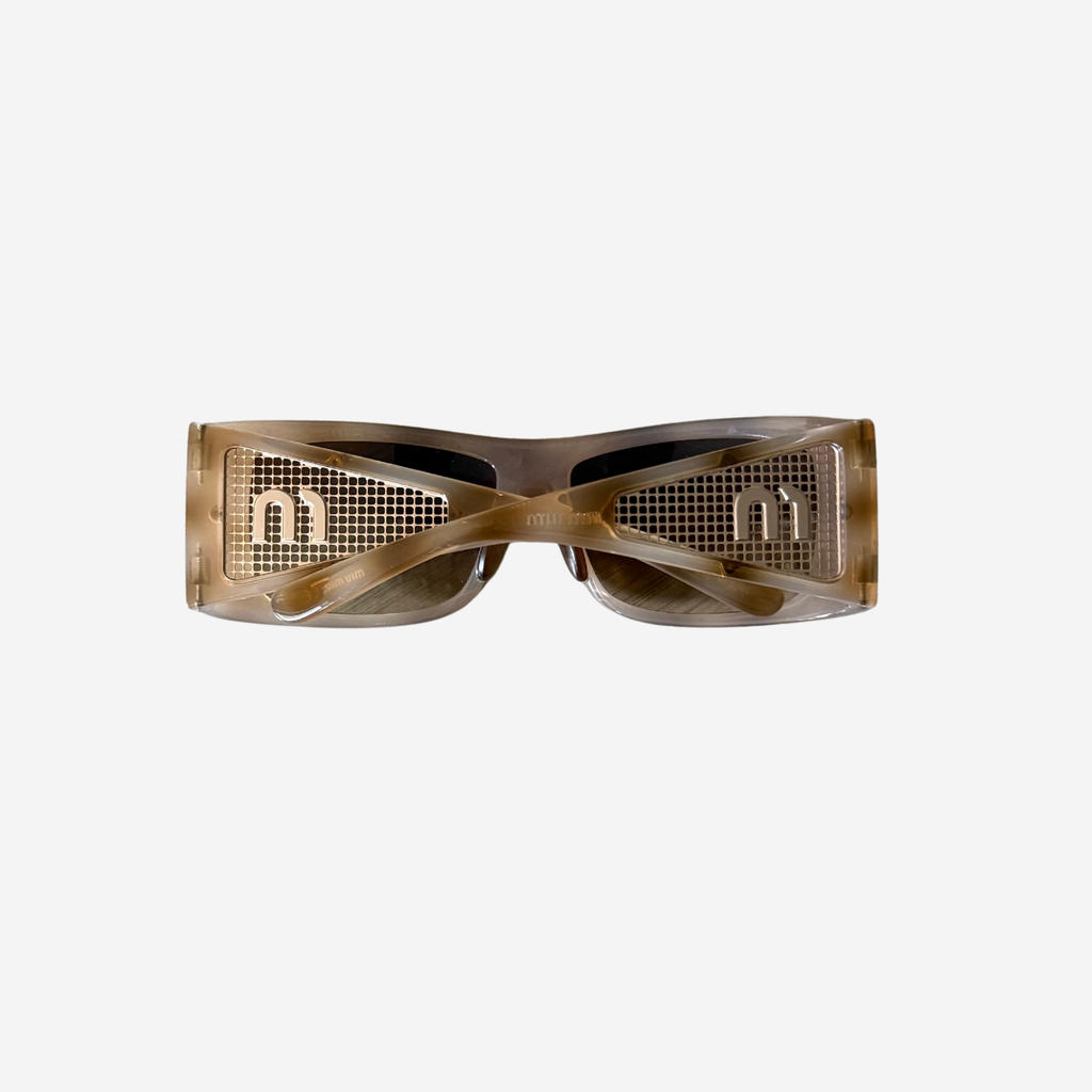 Logo Cutout Sunglasses