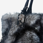 Prada Eco Marmotta Faux Fur Tote