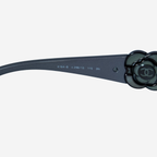 Chanel 4164-B Camellia Crystal Shield Sunglasses