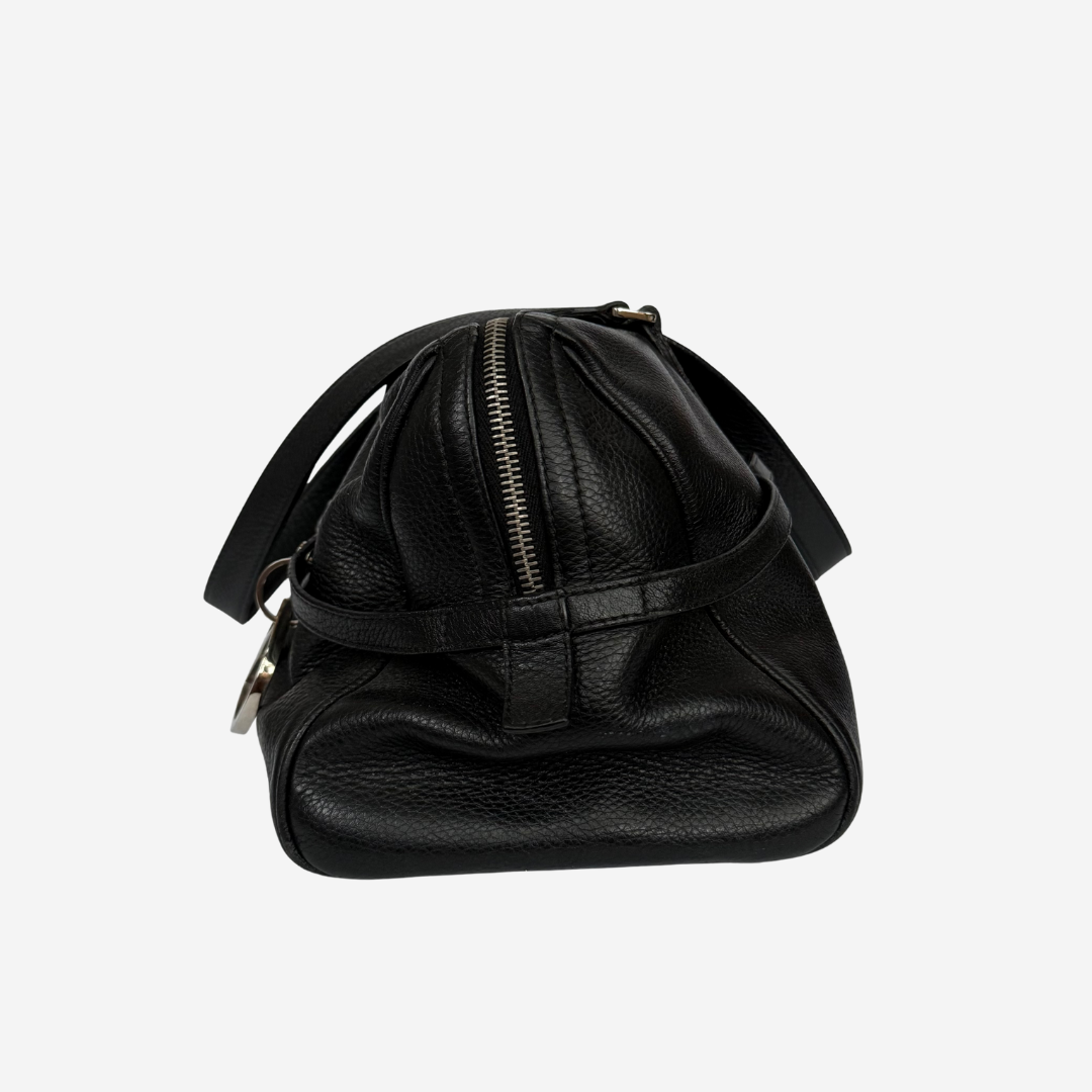 Logo Charms Boston Bag