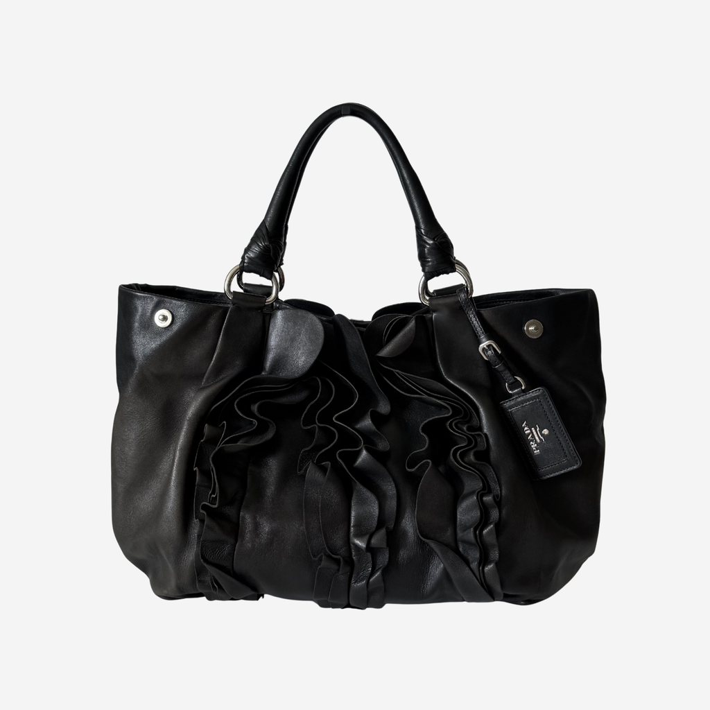 Nappa Mordore Ruffle Hobo