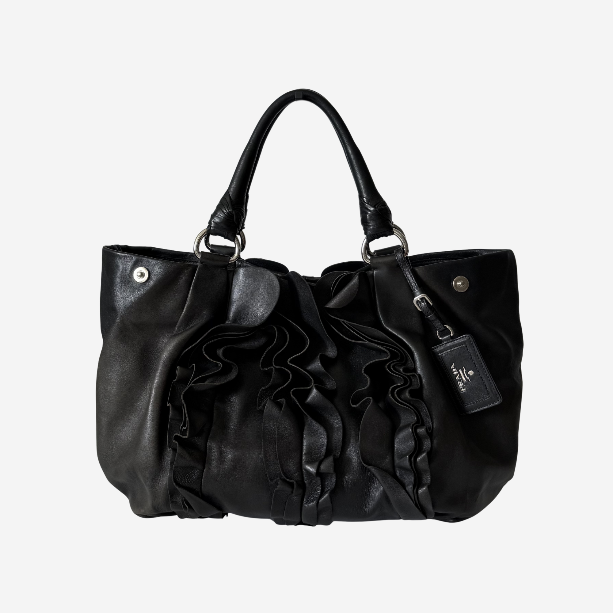 Nappa Mordore Ruffle Hobo