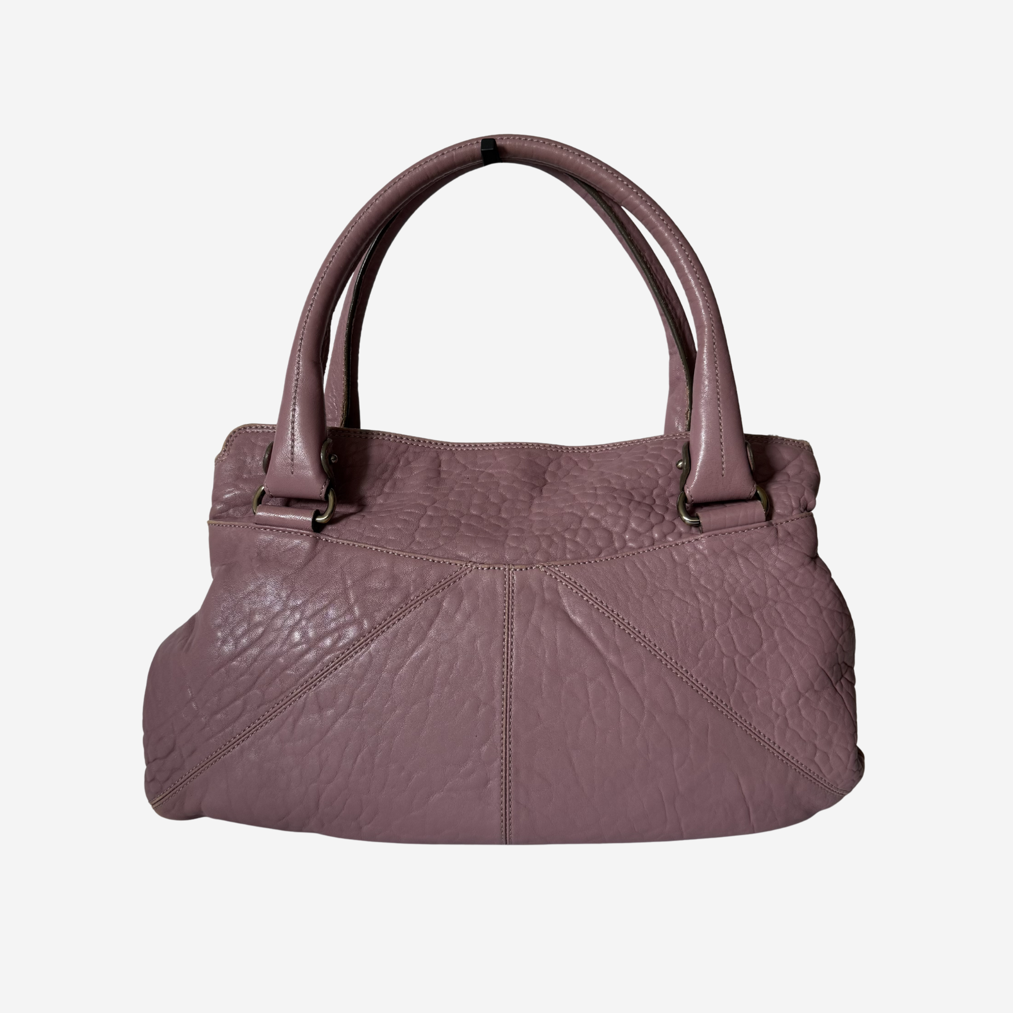 Gancini Leather Bag
