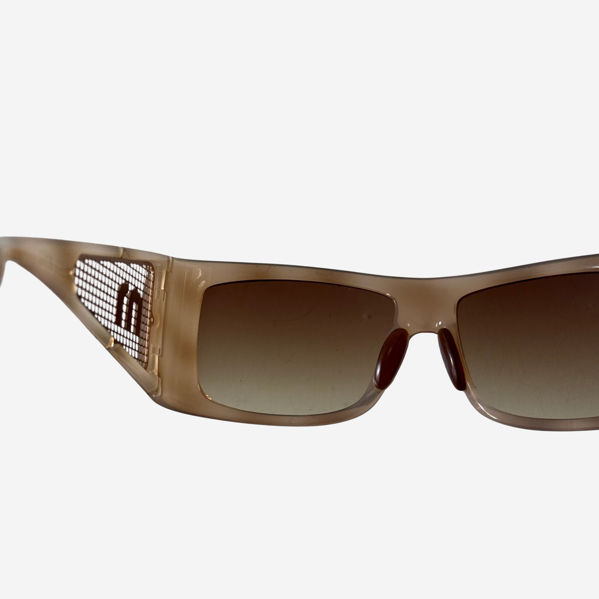 Logo Cutout Sunglasses