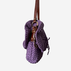 Fendi Wool Crocheted Chef Shoulder Bag