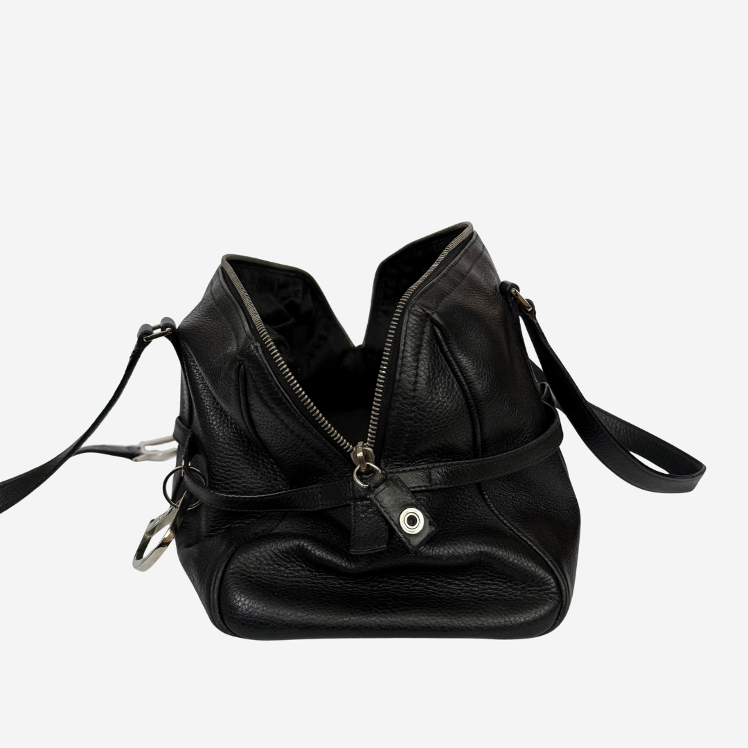 Logo Charms Boston Bag