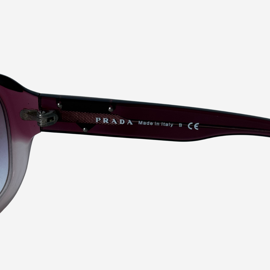 Prada SPR 10M-A Purple Gradient Sunglasses