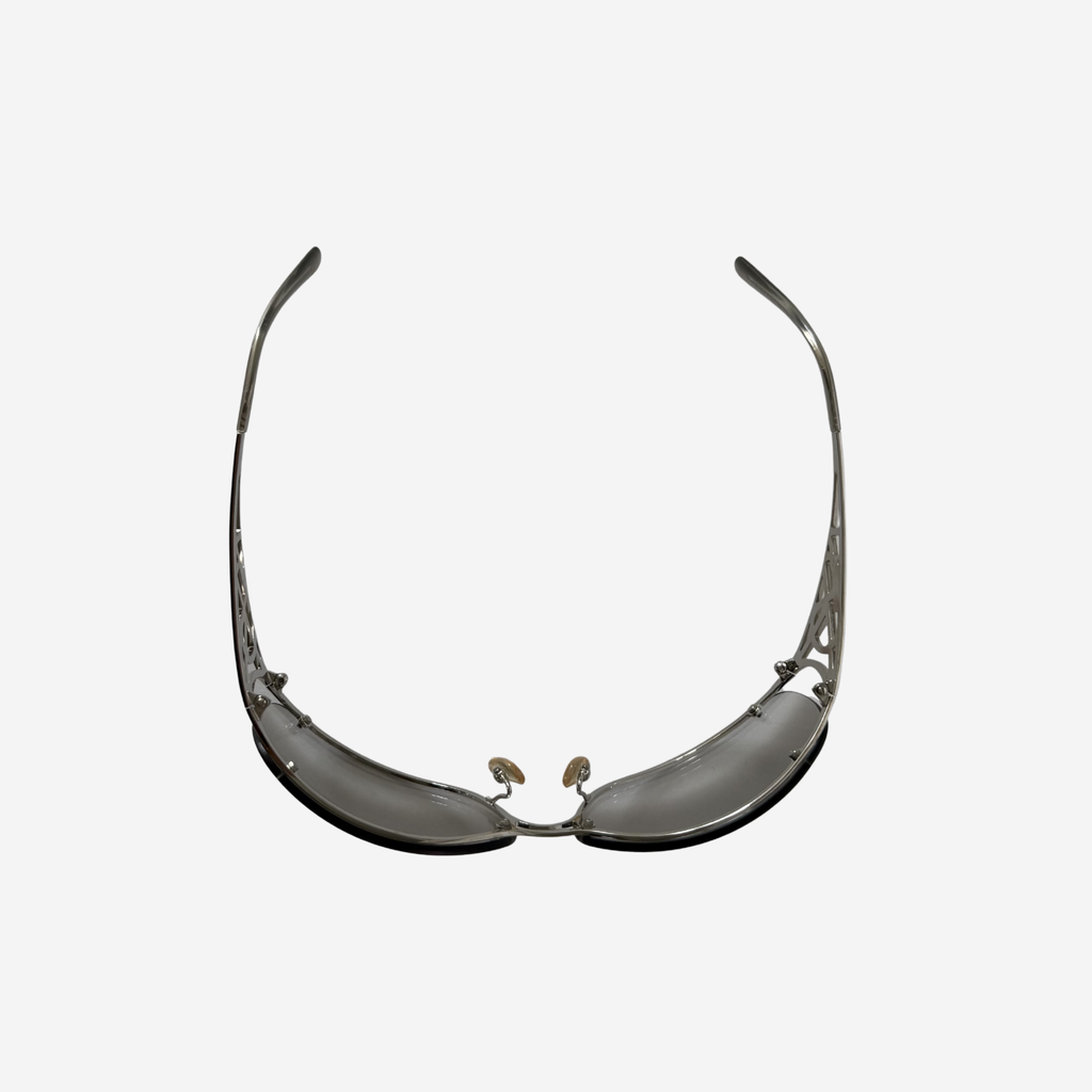 Rhinestone Shield Sunglasses