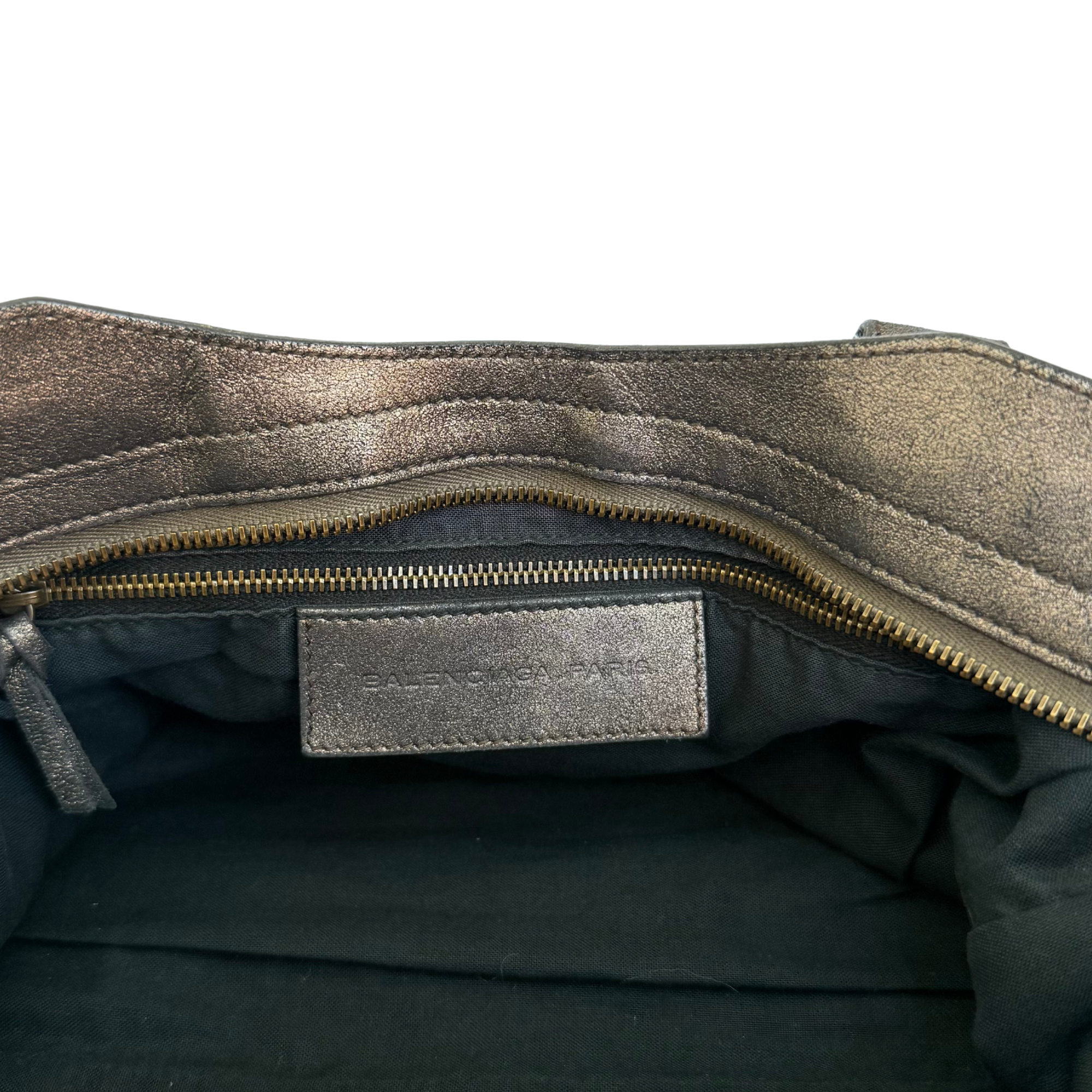Balenciaga - Metallic Classic City Bag