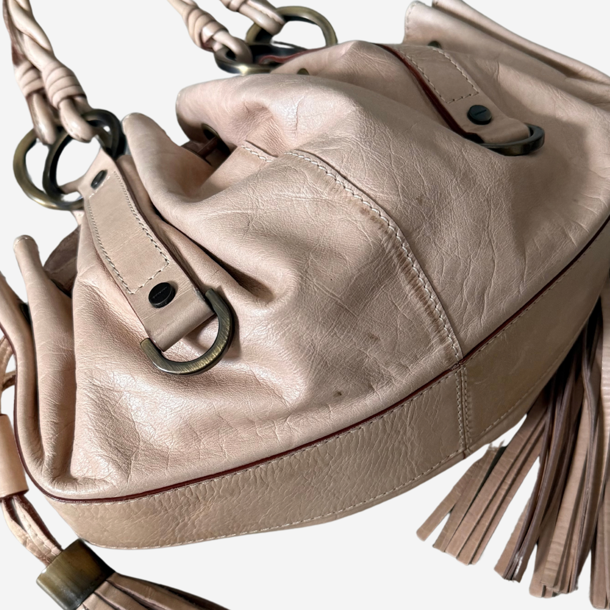 Givenchy Small Leather Pumpkin Bucket Bag