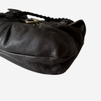 Ferragamo Braided Handle Shoulder Bag