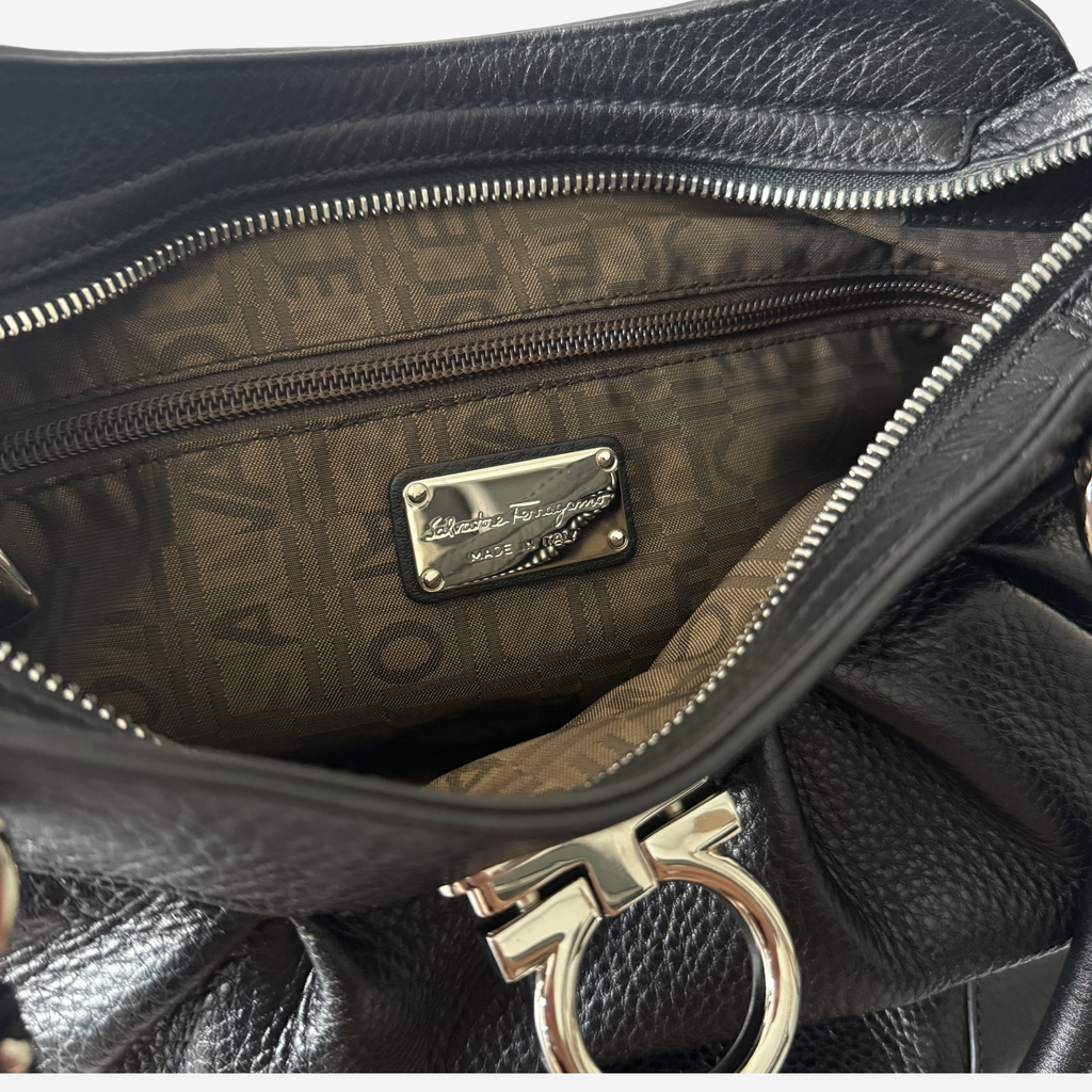 Gancini Shoulder Bag